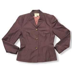 Charles Gray London Plum Jacket Blazer Medium M